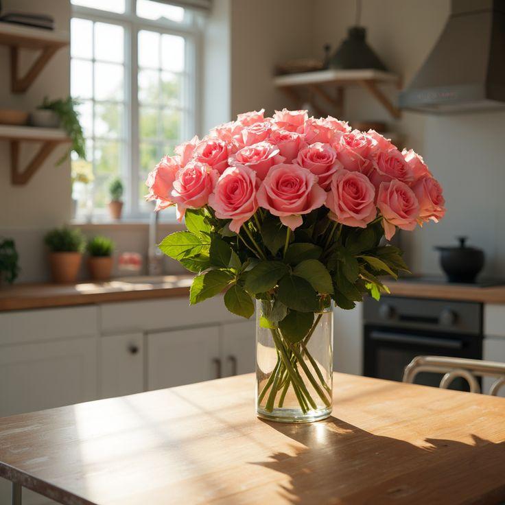 Tide Cove Island workshop space where corporate flower arrangements are designed and prepared for business delivery